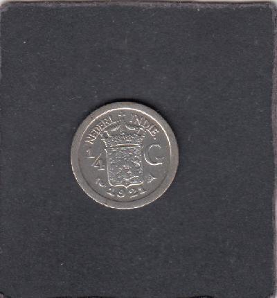Beschrijving: 1/4 Gulden  